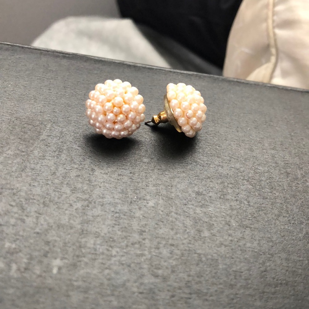 Pearl earrings